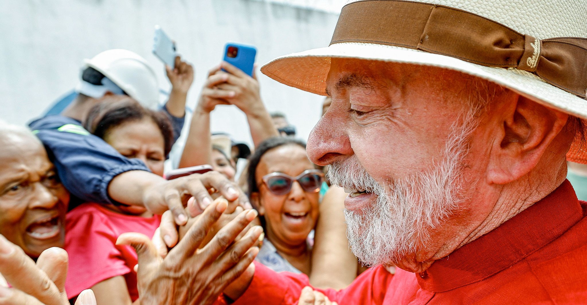 O presidente Luiz Inácio Lula da Silva precisou trocar de aeronave antes de decolar de Belém com destino a Breves, no arquipélago do Marajó. Foto: Ricardo Stuckert