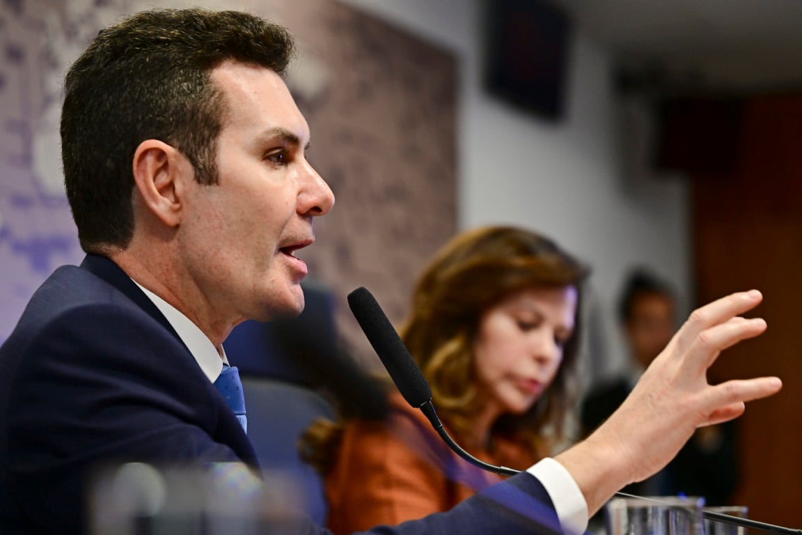 O ministro das Cidades, Jader Barbalho Filho, participa, nesta terça, 7, de audiência pública na Comissão de Desenvolvimento Regional e Turismo (CDR) do Senado