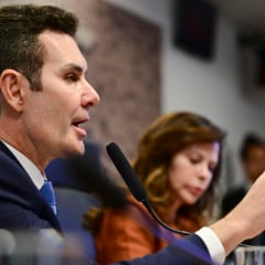 O ministro das Cidades, Jader Barbalho Filho, participa, nesta terça, 7, de audiência pública na Comissão de Desenvolvimento Regional e Turismo (CDR) do Senado