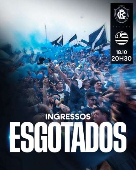 Remo x Athletic: ingressos esgotados para o jogo decisivo no Baenão