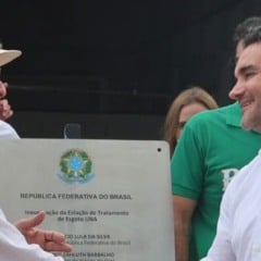 Celso Sabino e Lula. Foto: Divulgação
