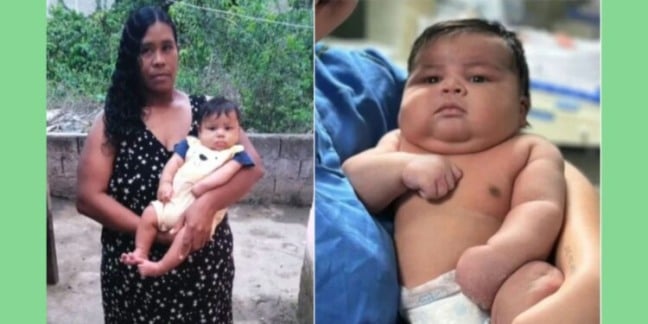 Bebê surpreende ao chegar aos 10 kg antes dos dois meses