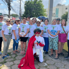 TRT8 e alunos unidos no Círio para proteger crianças e adolescentes da Amazônia