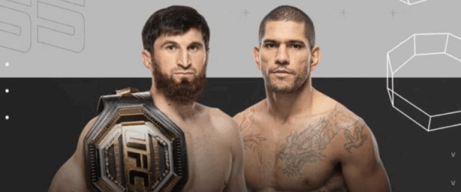 Alex Poatan enfrenta Magomed Ankalaev em revanche pelo cinturão do UFC 320 neste sábado (4)