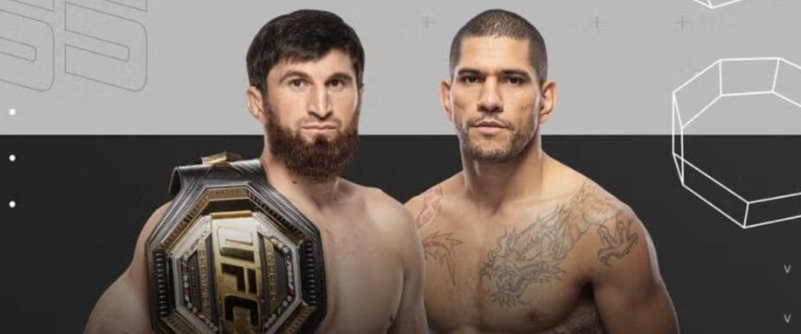 Alex Poatan enfrenta Magomed Ankalaev em revanche pelo cinturão do UFC 320 neste sábado (4)