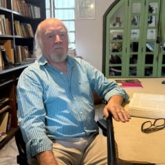 O sociólogo e professor alemão Thomas A. Mitschein, radicado há décadas em Belém, faz um evento de pré-lançamento, nesta quinta-feira (23)
