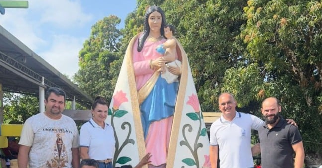Imagem foi restaurada e será entregue na terça, 7. Foto: Divulgação