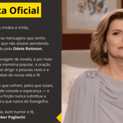 Fãs da novela resolveram pedir missas e orações pela personagem, o que surpreendeu – e até preocupou – o padre. Fotos: Reprodução/Instagram e Beatriz Damy/TV Globo
