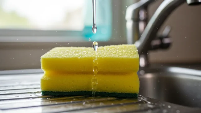 Esponja de cozinha pode ser mais perigosa do que parece