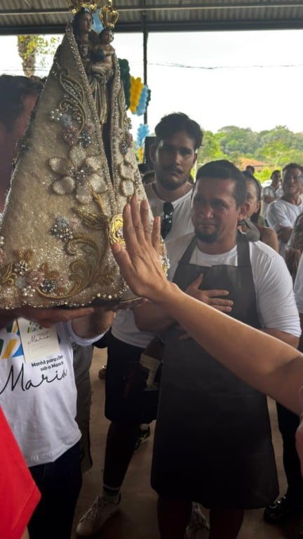 Natural de Bragança, André Luiz está há 11 meses na unidade de Mosqueiro e se prepara para concluir seu ciclo de um ano na Fazenda da Esperança. 