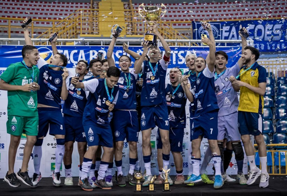 Remo é campeão da Taça Brasil Sub-18 de Futsal com goleada histórica