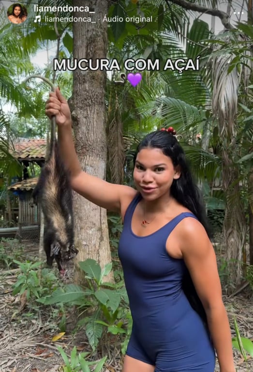 Mucura com açaí? Influencer paraense viraliza com receita raiz - veja como fazer