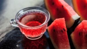 Prepare um saboroso chá de melancia