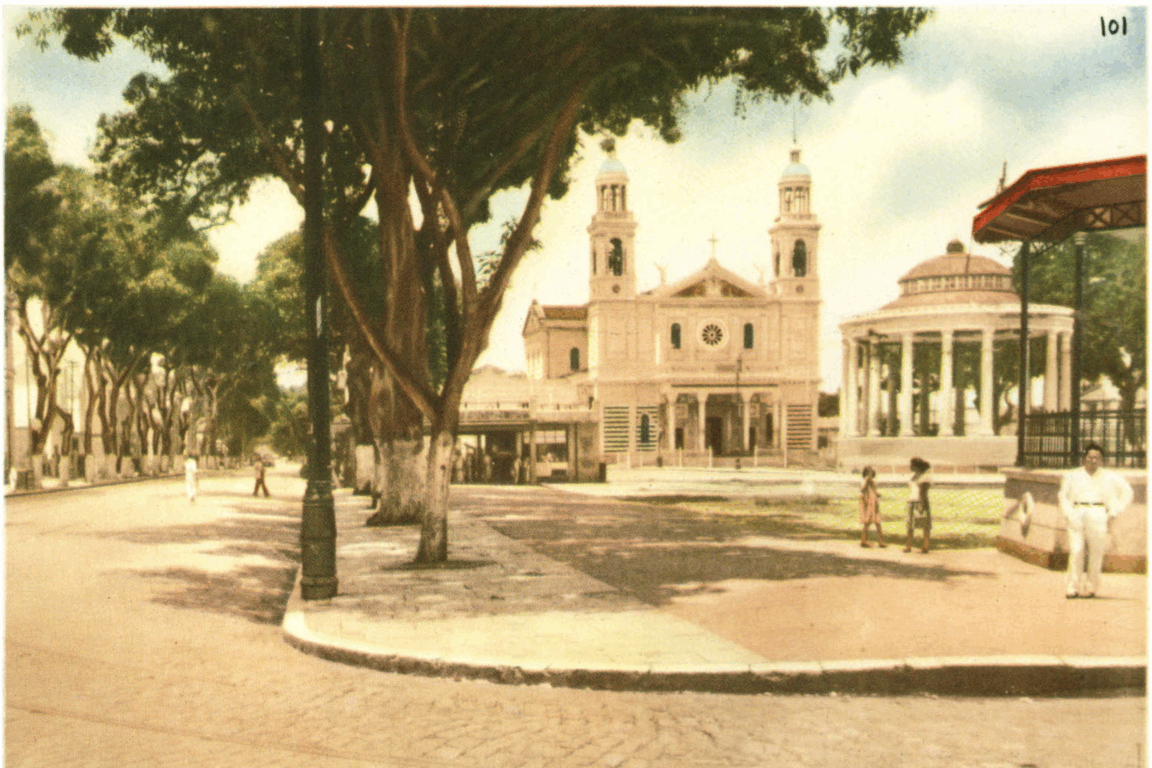 Largo de Nazaré, ano desconhecido - Biblioteca do IBGE