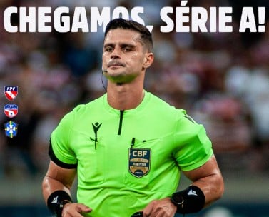 Arbitragem paraense volta à Série A após sete anos e celebra nova fase de valorização