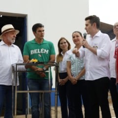 “As obras ficam para o povo”, afirma ministro Jader Filho durante entrega da ETE Una