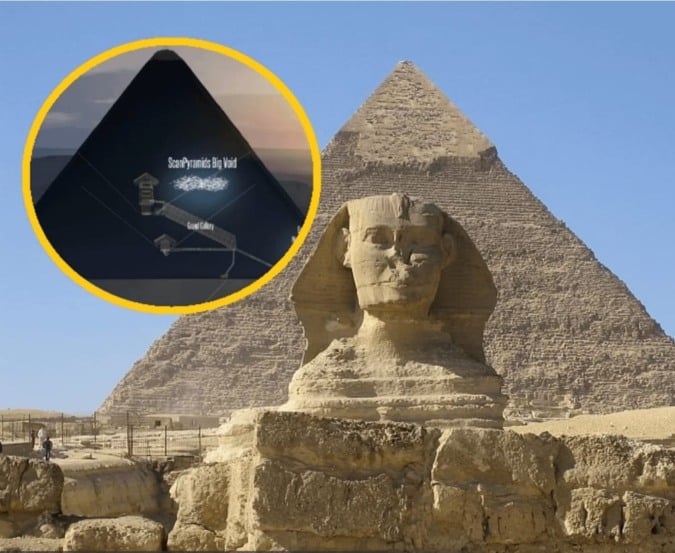 Estruturas subterrâneas em Gizé intrigam arqueólogos. Foto: Divulgação