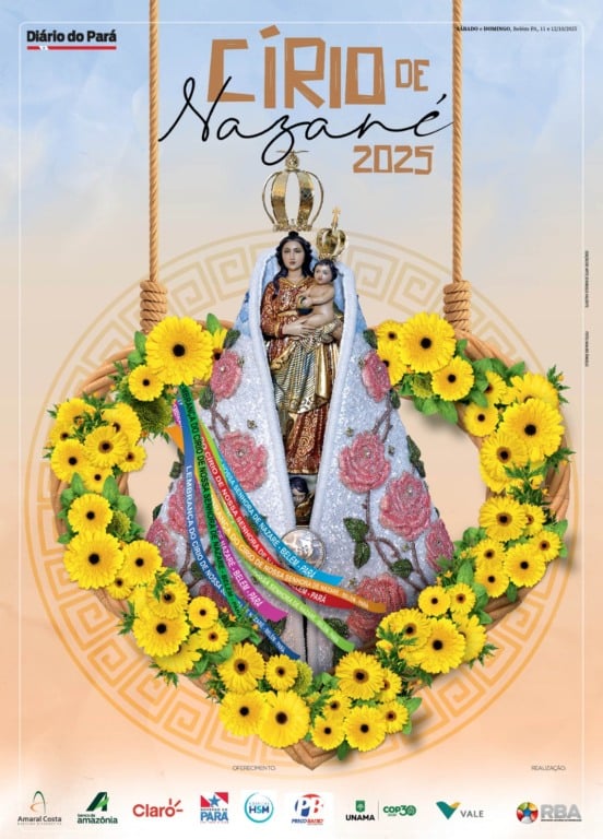Pôster exclusivo do Círio 2025: Clique e Baixe Grátis!