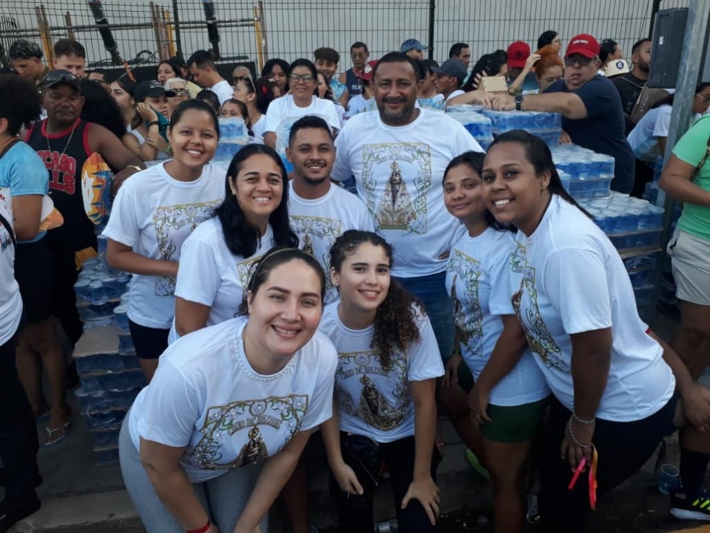 Famílias transformam promessa em missão de amor no Círio de Nazaré. Foto: Cintia Magno