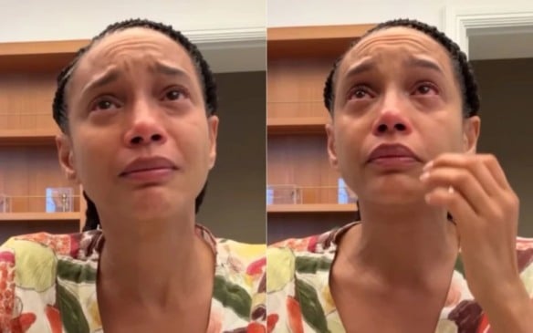 Chorando, ela contou que se identificou com a personagem e a importância dela em sua carreira. Foto: Reprodução / Instagram