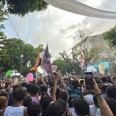 O trio elétrico Tonhão, conhecido na capital, tem uma missa pra lá de especial neste sábado: levar a banda que anima milhares na Romaria da Juventude. Foto: Igor Pereira