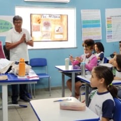 Nesta segunda (20), começou em Belém a aplicação das provas do Sistema Nacional de Avaliação da Educação Básica (Saeb) 2025. Foto: Élida Miranda