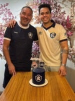 Rei Artur celebra aniversário do filho com tema do Clube do Remo
