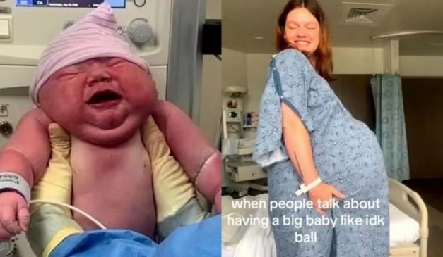 A americana compartilhou a gravidez no tiktok. Foto: Reprodução