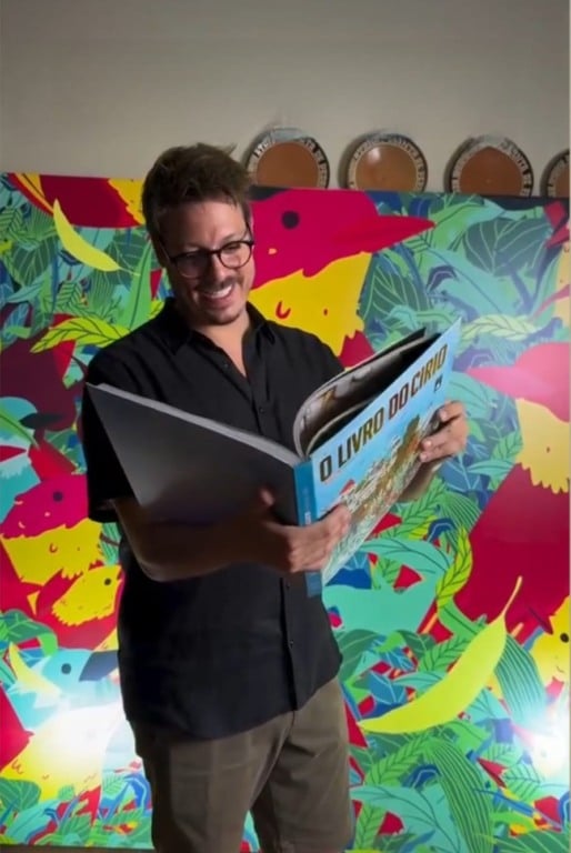 Fábio Porchat no Círio e na telinha: programa é renovado pela Globo