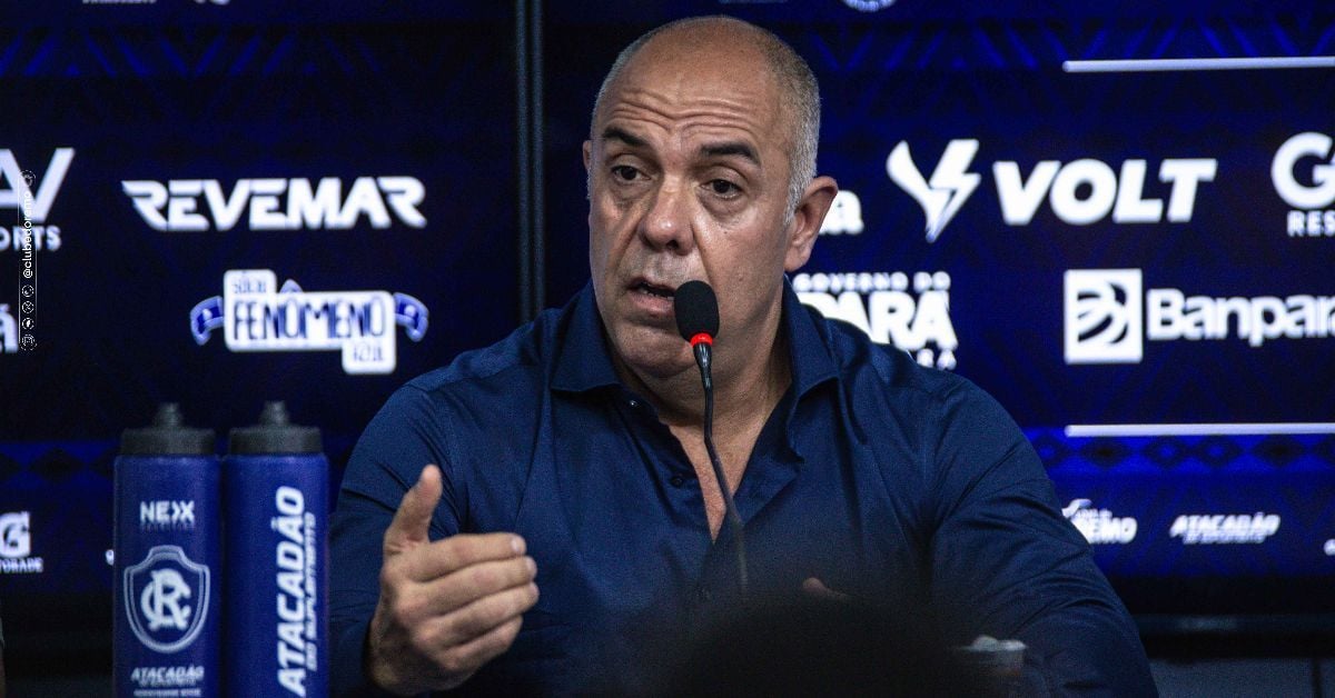 O executivo Marcos Braz diz ter tomado decisões difíceis pensando unicamente no bem do clube - Foto: Samara Miranda/Remo