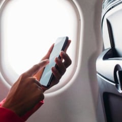 "Modo avião": o uso do recurso ainda é exigido. Foto: Getty Images