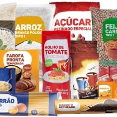 Apesar da redução, trabalhadores ainda comprometem quase metade do salário mínimo com alimentação.