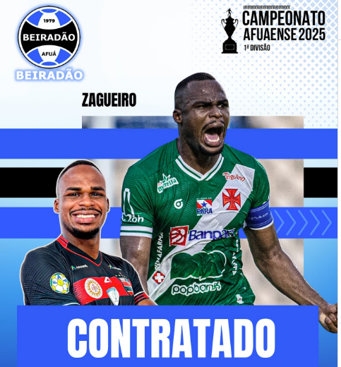 Sport Club Beiradão trouxe um reforço de respeito: o zagueiro Dedé, conhecido do torcedor paraense pelas boas atuações com a camisa da Tuna Luso no Parazão e na Série D deste ano.
