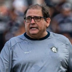 Guto Ferreira tem duas vitórias em dois jogos no comando do Leão - Foto: Raul Martins/Remo
