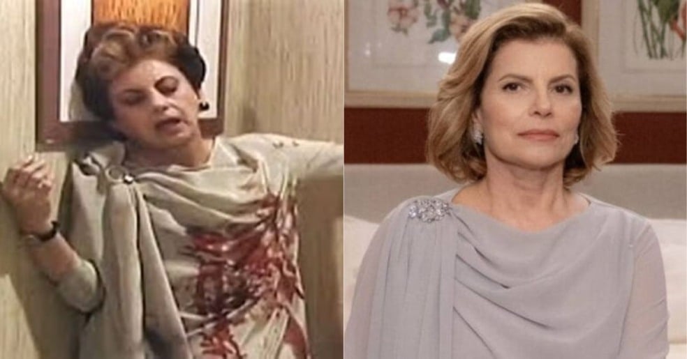 Personagem morrerá no remake com o mesmo figurino da versão original. Foto: Divulgação/Globo
