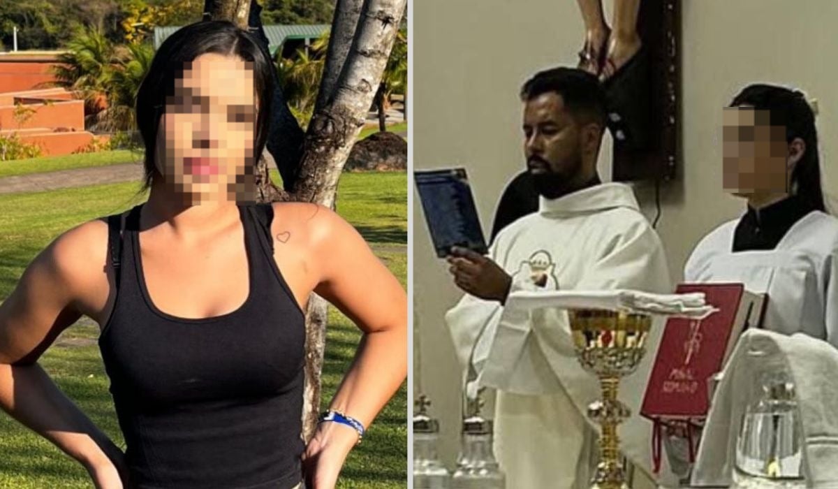 Jovem de 21 anos atuava como acólita e foi encontrada escondida após grupo invadir a residência do religioso Jovem de 21 anos atuava como acólita e foi encontrada escondida após grupo invadir a residência do religioso