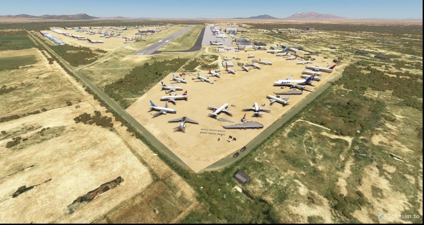 Pinal Airpark. Foto: Divulgação