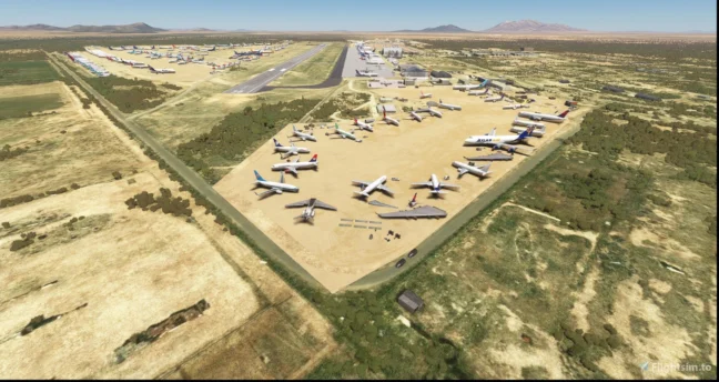 Pinal Airpark. Foto: Divulgação