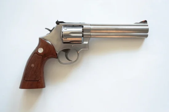 Revólver calibre 38. Foto ilustrativa 