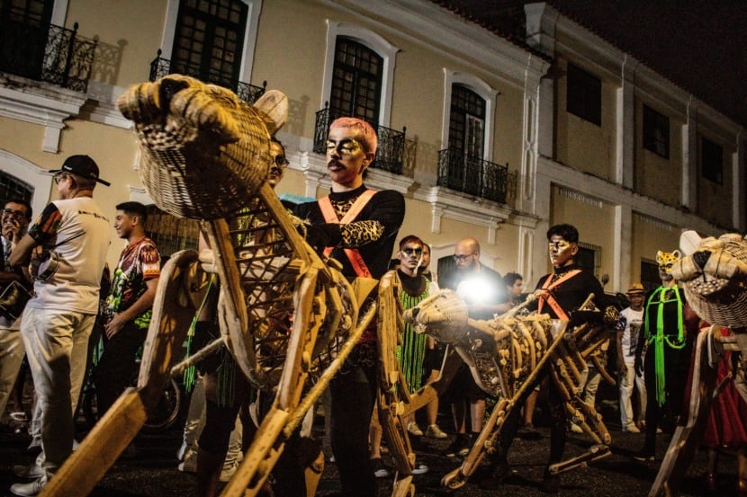 Funeral dos combustíveis fósseis teve pré-lançamento no auto do Círio. Performance coletiva será destaque na COP30