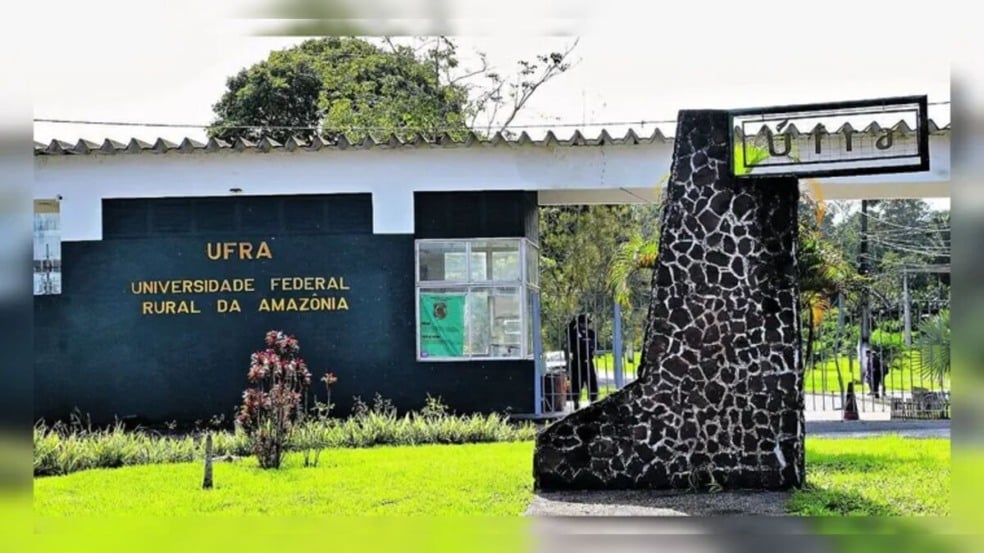 Campus-sede da Universidade Federal Rural da Amazônia (UFRA), no bairro da Terra Firme, em Belém.