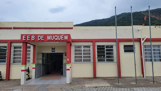 Escola onde professores foram alvos de ameaças e agressões, em Florianópolis. Foto: Reprodução