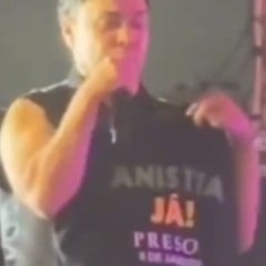 Cantor pediu anistia aos presos pelos atos antidemocráticos de 8 de janeiro. Foto: Reprodução