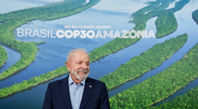 Presidente da República, Luiz Inácio Lula da Silva, durante a recepção oficial dos Chefes de Delegação da Cúpula do Clima (COP30). Parque da Cidade – Belém (PA) Foto: Ricardo Stuckert / PR