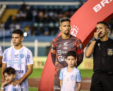 Paysandu atualiza estado de saúde do goleiro Matheus Nogueira