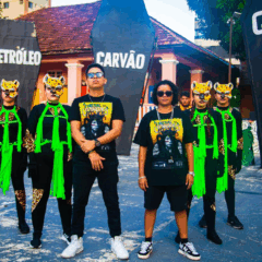 Funeral dos Combustíveis Fósseis nas ruas de Belém