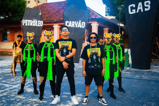 Funeral dos Combustíveis Fósseis nas ruas de Belém