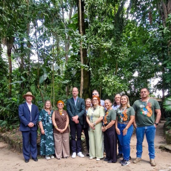 Príncipe William visita Museu Goeldi e participa de ação de conservação da Amazônia