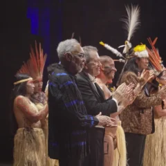 Espetáculo inspirado no poema de Gonçalves Dias, aborda o universo indígena amazônico e contou com Orquestra Sinfônica do Theatro da Paz