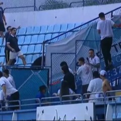 Remo perdeu no campo e torcida ainda fez vergonha na arquibancada - Foto: Reprodução ESPN